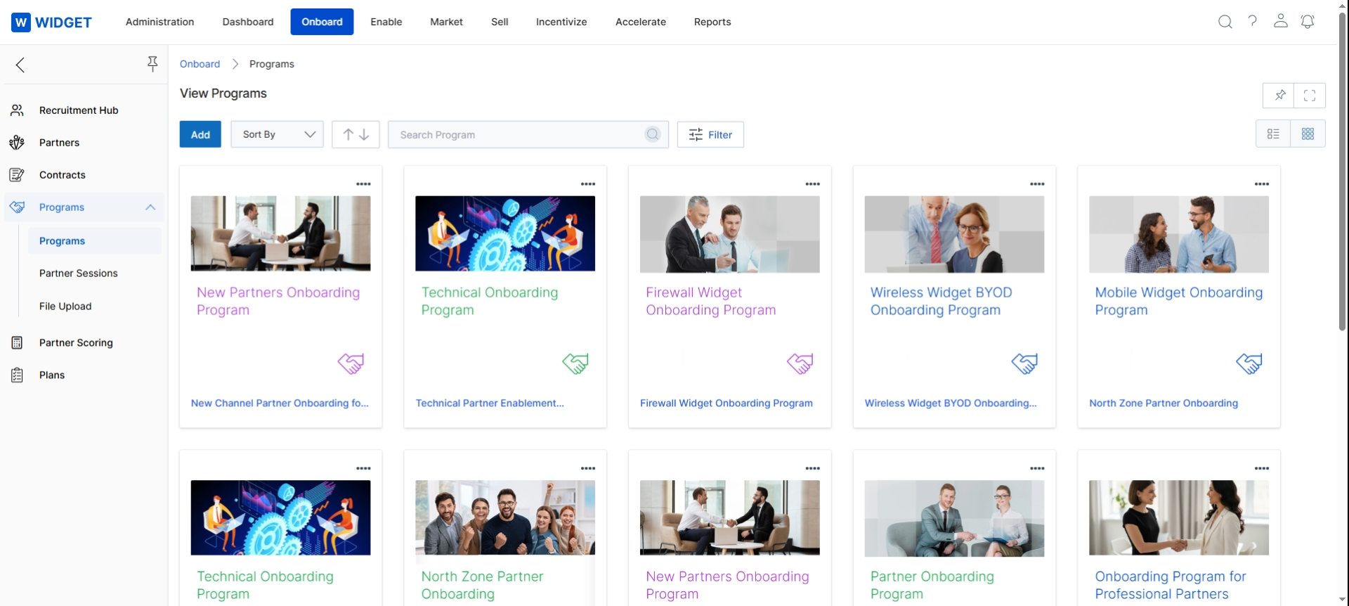 Programs management overview