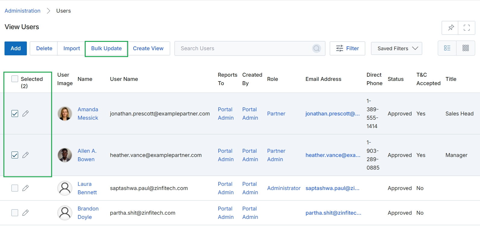Filter panel open on the Advanced tab